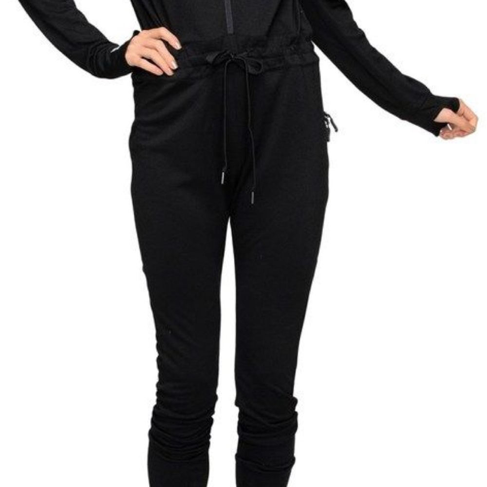 NWOT RARE Mons Royale Monsie icon wool base layer union suit jumpsuit apres ski - Picture 5 of 7